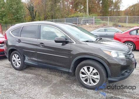 2013 Honda Cr-V Ex-L from USA, damaged, VIN 5J6RM4H79DL049684